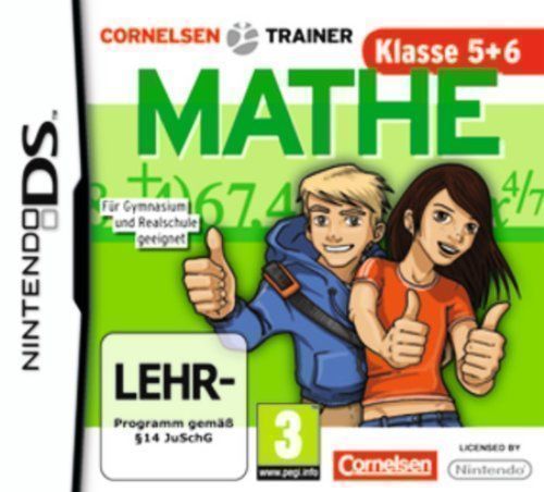 Cornelsen Trainer - Mathe - Klasse 5 + 6 (Europe) Game Cover